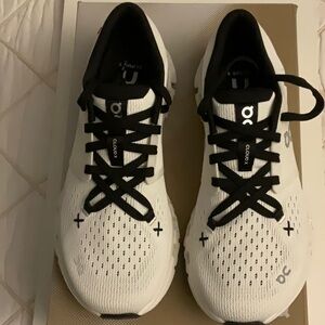 ON Running White and Black Sneakers